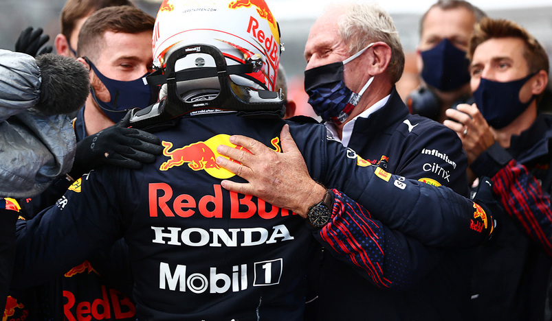 Max Verstappen Comes From 20th to Second in Russia